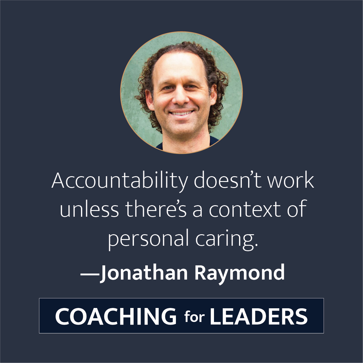 hold people accountable